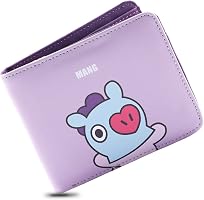 Kopo BTS Wallet BT/21 J-HOPE MANG Bifold Leather Wallet Bangtan